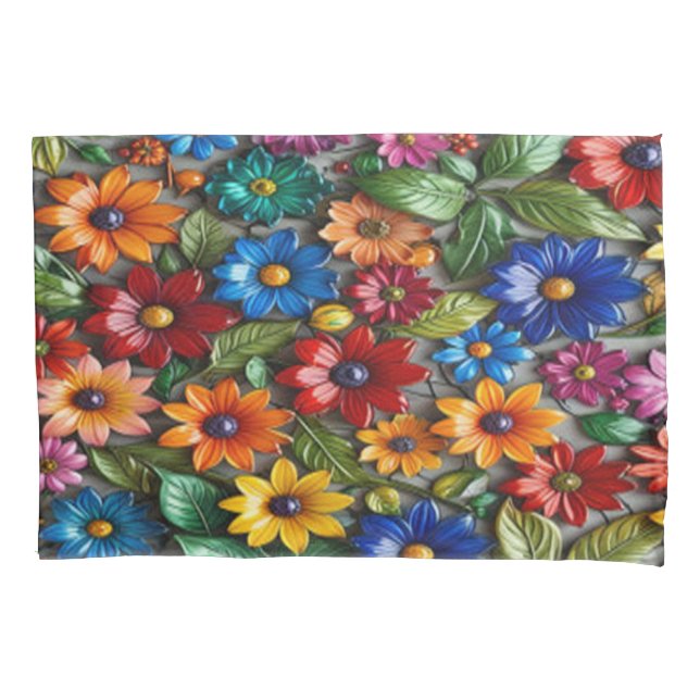 Gartenglas Nr. 6 - Kissen Kissenbezug (Vorderseite-Links)