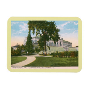 Gartenhalle, Fairmount Park, Philadelphia Magnet