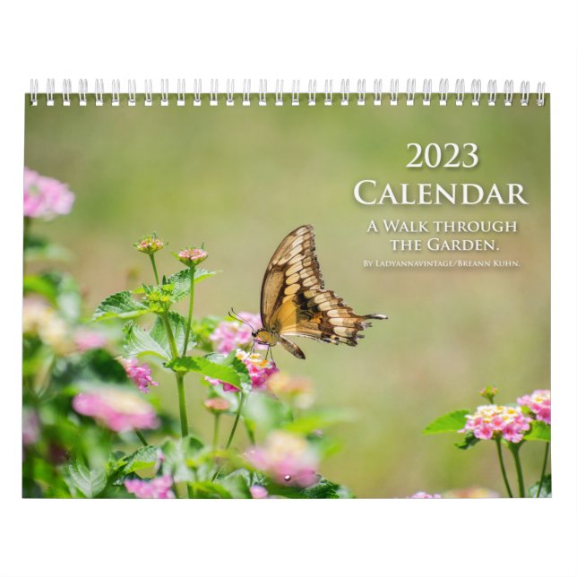 Garteninsektenkalender 2023 kalender (Titelbild)