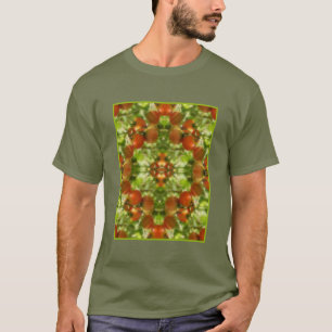 Gartenkirsche Tomaten Natur Abstrakt T-Shirt