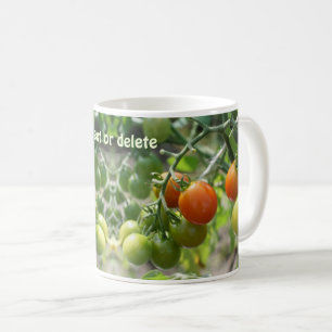 Gartenkirsche Tomaten Natur Personalisiert Kaffeetasse