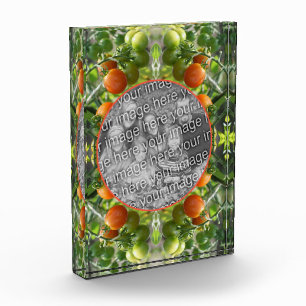 Gartenkirsche Tomaten Rahmen hinzufügen Fotoblock