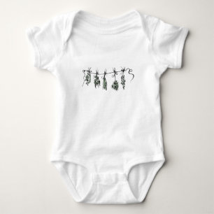 Gartenkräuter Baby Strampler