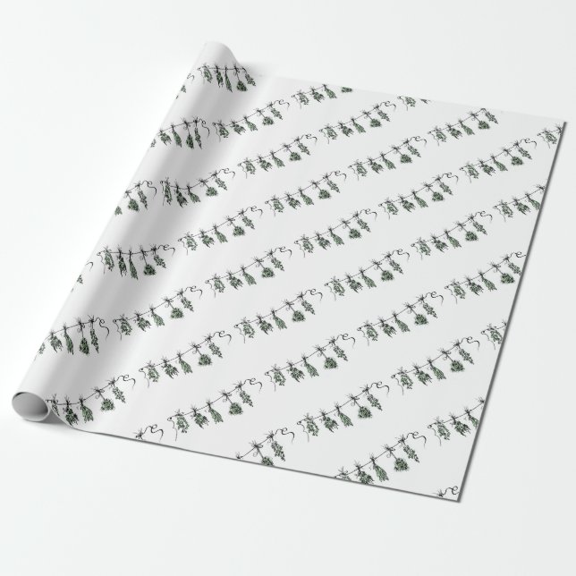 Gartenkräuter Geschenkpapier (Ungerollt)