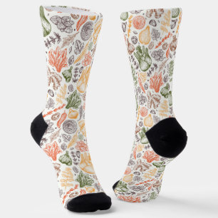 Gartenküche Gemüsemuster Socken