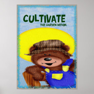 Gartenkultur Poster