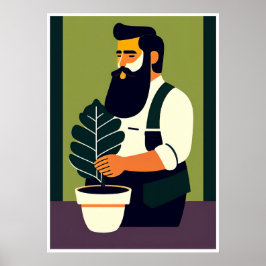 Gartenkunst Print Poster