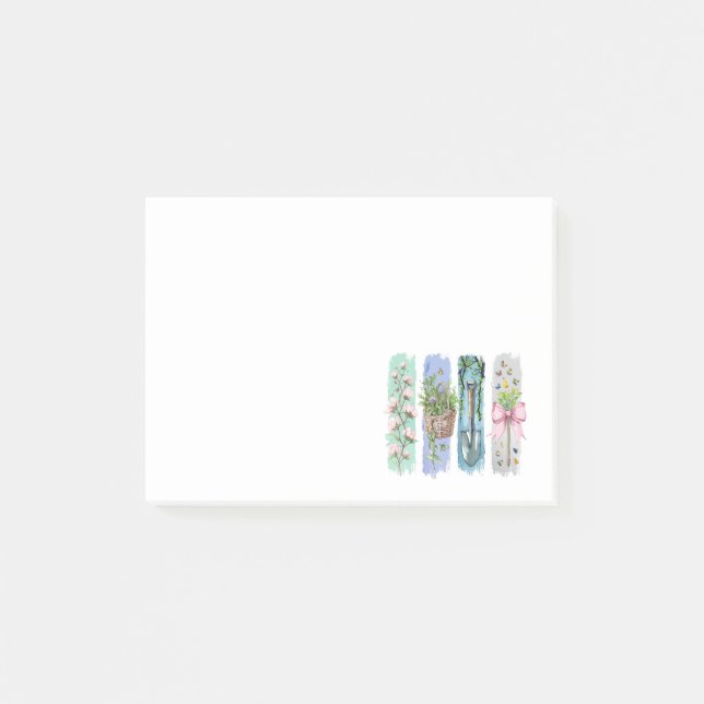 Gartenlandschaft Lover Post-it Klebezettel (Vorderseite)