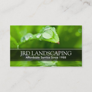 Gartenlandschaften-Startkarte Visitenkarte