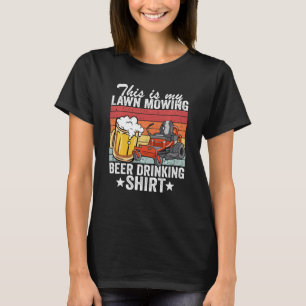 Gartenlandschaftsarchitekt Das ist mein Rasenmähbi T-Shirt