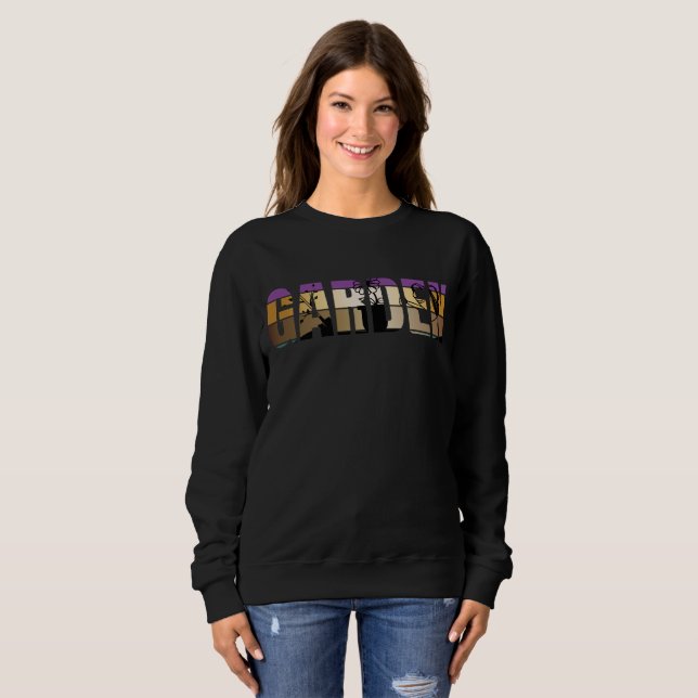 Gartenleben - Gartenarbeit  Sweatshirt (Vorne ganz)