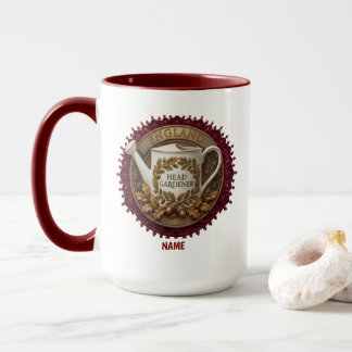 Gartenleiter | Personalisiertes britisches Erbstüc Tasse