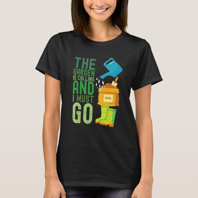 Gartenliebhaber 3 T-Shirt (Vorderseite)