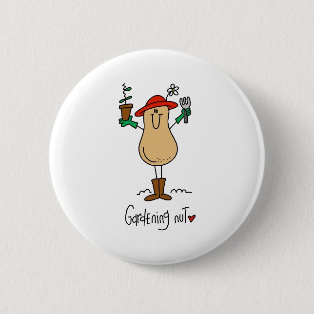 Gartenliebhaber Button (Vorderseite)