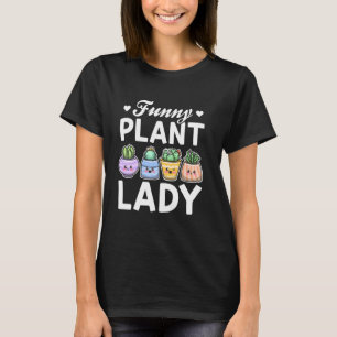 Gartenliebhaber-Gartenarbeit Mädchen - Lustige Pfl T-Shirt