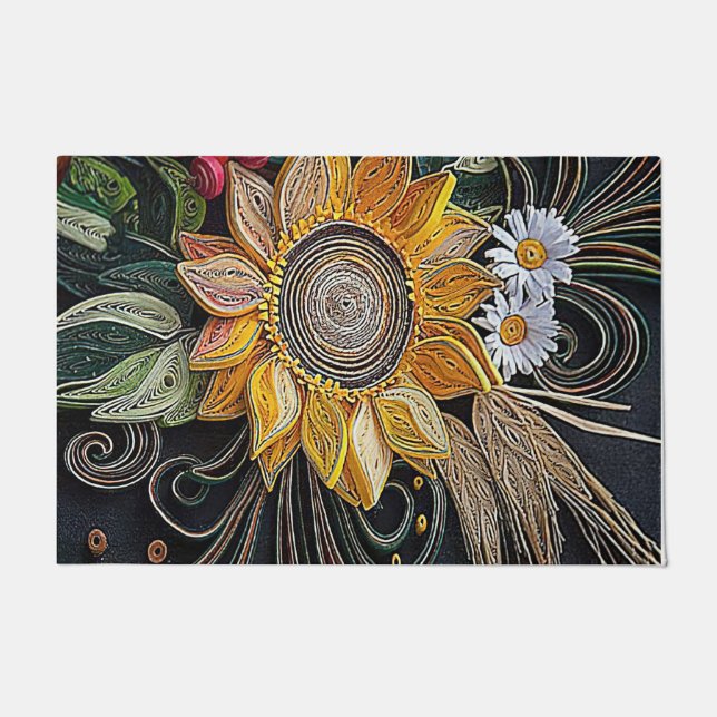 Gartenliebhaber Geschenk , Blume Geschenk für Baue Fußmatte (Vorderseite)