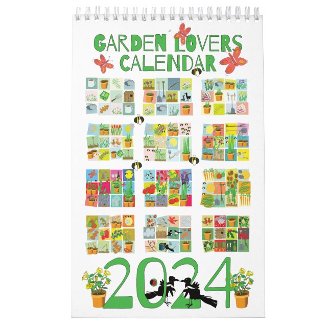 Gartenliebhaber Kalender 2024 (Titelbild)