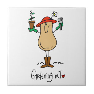 Gartenliebhaber T-Shirts und Geschenke Fliese