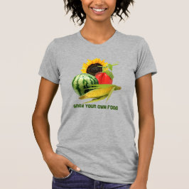 Gartenmädchen Nahrungsmittel / Gemüseobst T-Shirt