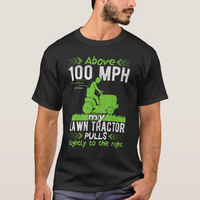 Gartenmäher T-Shirt (Vorderseite)