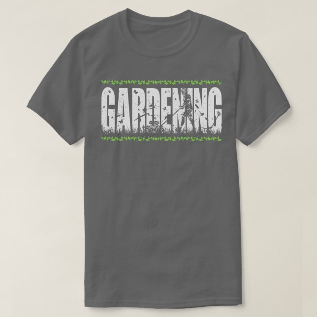 Gartenmäher T-Shirt (Design vorne)
