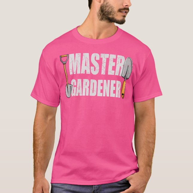 Gartenmeister - Gartenarbeit T-Shirt (Vorderseite)