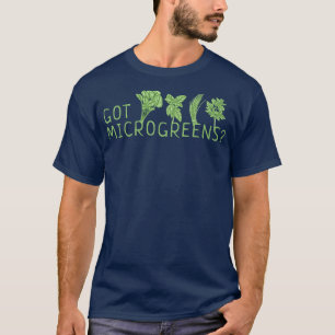 Gartenmikrogrün Mikrofone Grüntöne T-Shirt