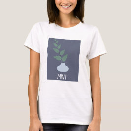 Gartenminzdruck T-Shirt