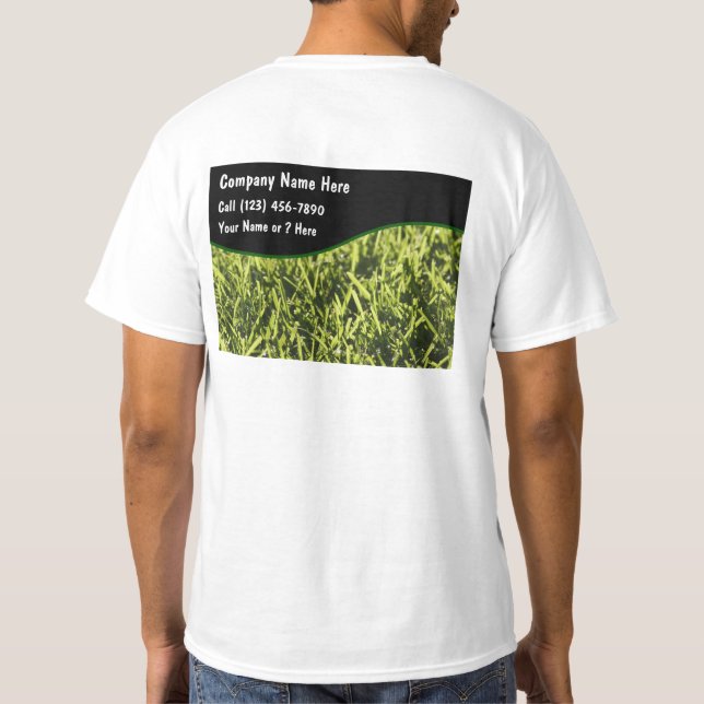 Gartenmöbel T-Shirt (Rückseite)