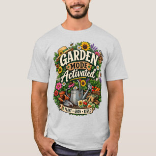 Gartenmodus Aktiviert-Shirt Lustiges Gartengesch T-Shirt