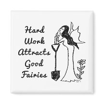 Gartenmühle: Harte Arbeit zieht gute Fairies an