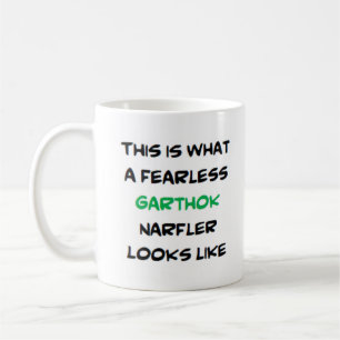 Gartennarfler, furchtlos kaffeetasse