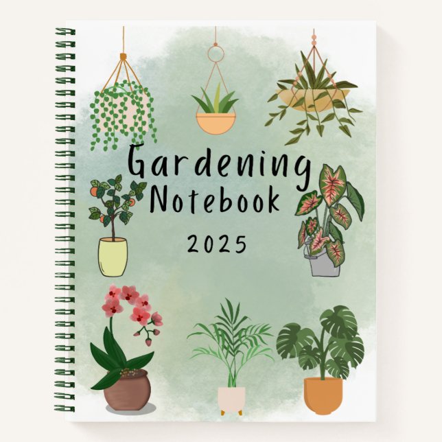 GartenNotebook 2025 Notizbuch (Vorderseite)
