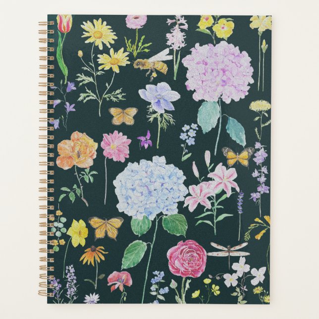 Gartenölgemälde für Blume Planer (Vorderseite)