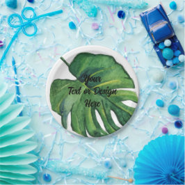 Gartenpapierplatte Pappteller