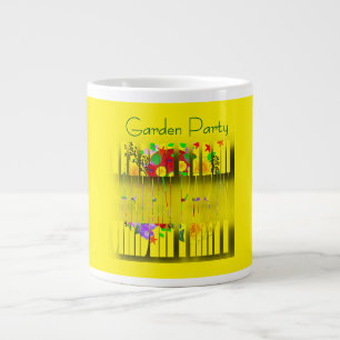 Gartenparty Gelb  Jumbo-Tasse