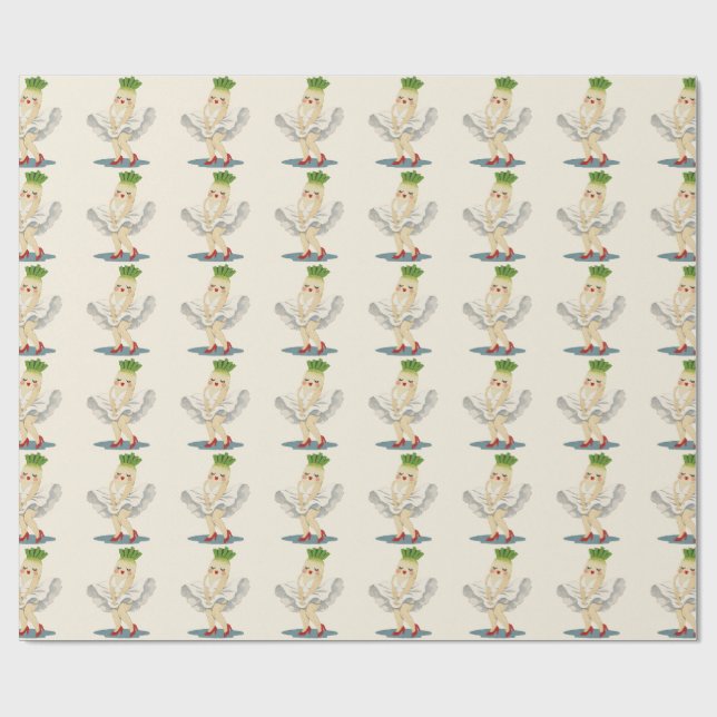 Gartenparty-Geschenkpapier Geschenkpapier (Flach)