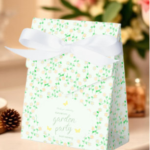 Gartenparty geschlechtsneutrale Babyparty Geschenkschachtel