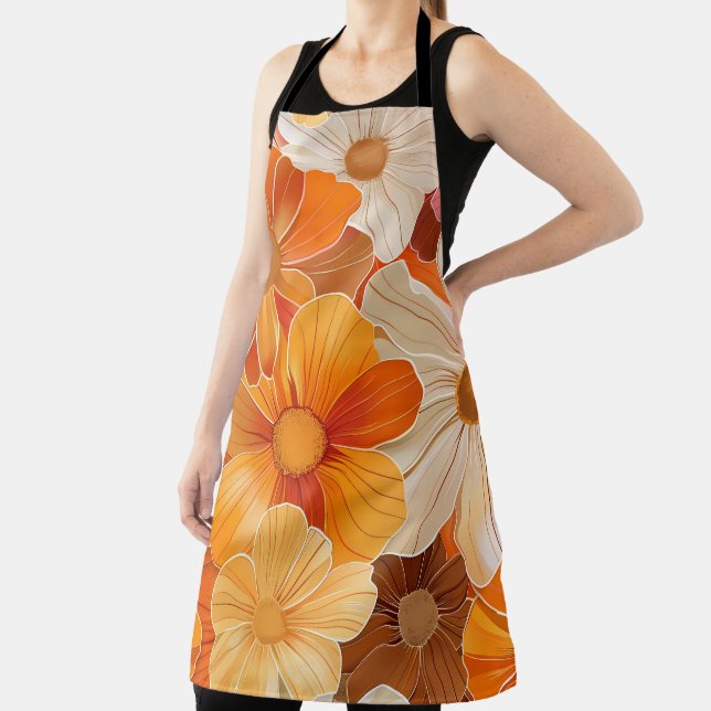 Gartenparty Retro 1970er Stil Schürze (InSitu)