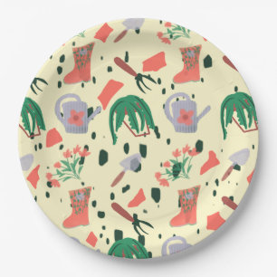 Gartenparty Terrazzo Pappteller
