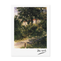 Gartenpfad von Edouard Manet in Rueil