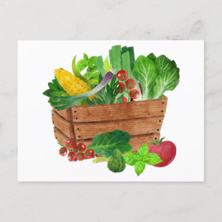 Gartenpflanzensorte Postkarte