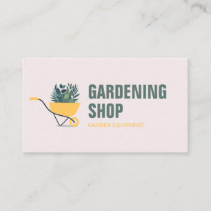 Gartenpflege Rasen Service Rasenmäher Visitenkarte