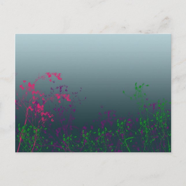 Gartenpostkarte Postkarte (Vorderseite)