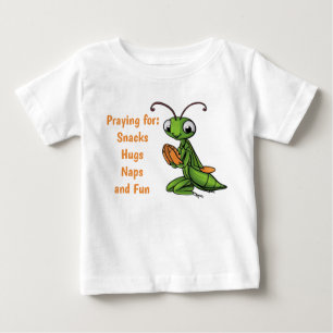 Gartenpragende Gottesanbeterin Kinder T-Shirt