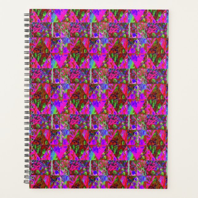 Gartenquiltmalerei mit Limettengrün Hydrangea Planer (Vorderseite)