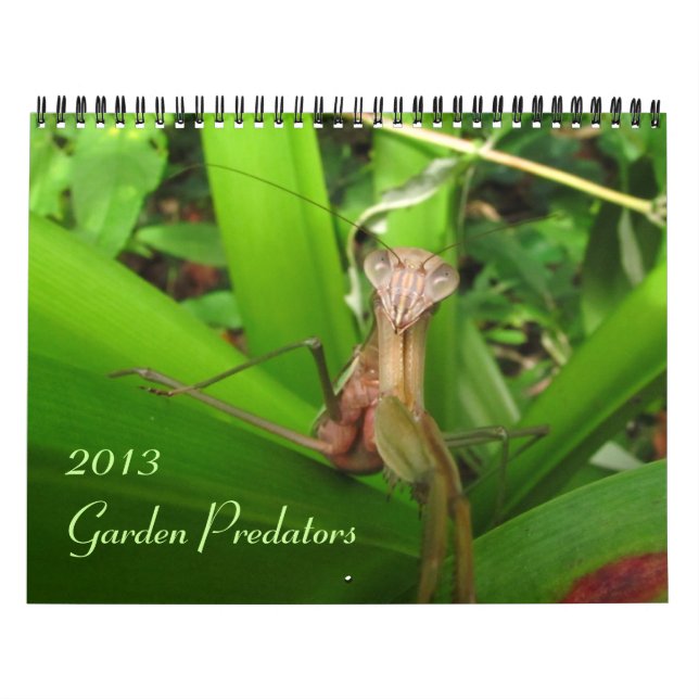 Gartenräuber 2013 kalender (Titelbild)