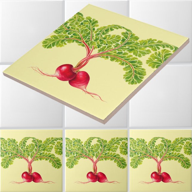 Gartenrettich-Friesmuster Fliese (Von Creator hochgeladen)