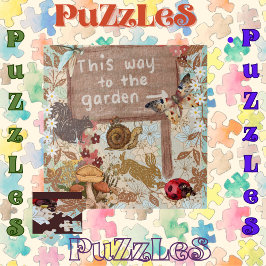 Gartenritter Unterschreiben Dieser Weg zum Garten Puzzle