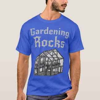 Gartenrock Gardener Heavy Rock Musiker T-Shirt